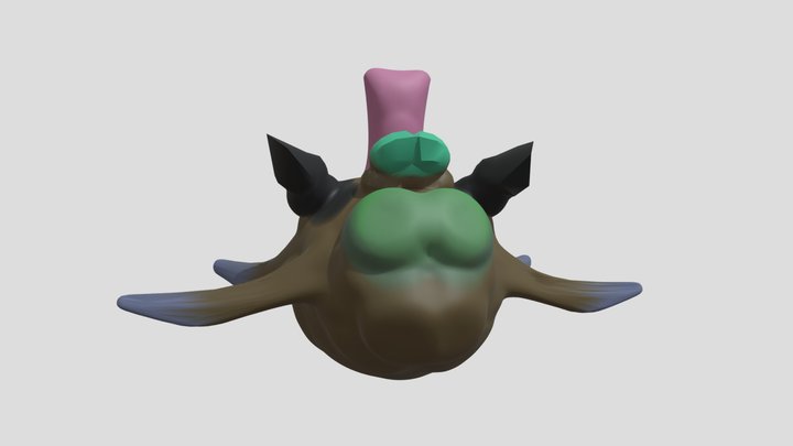 Froguster 3D Model