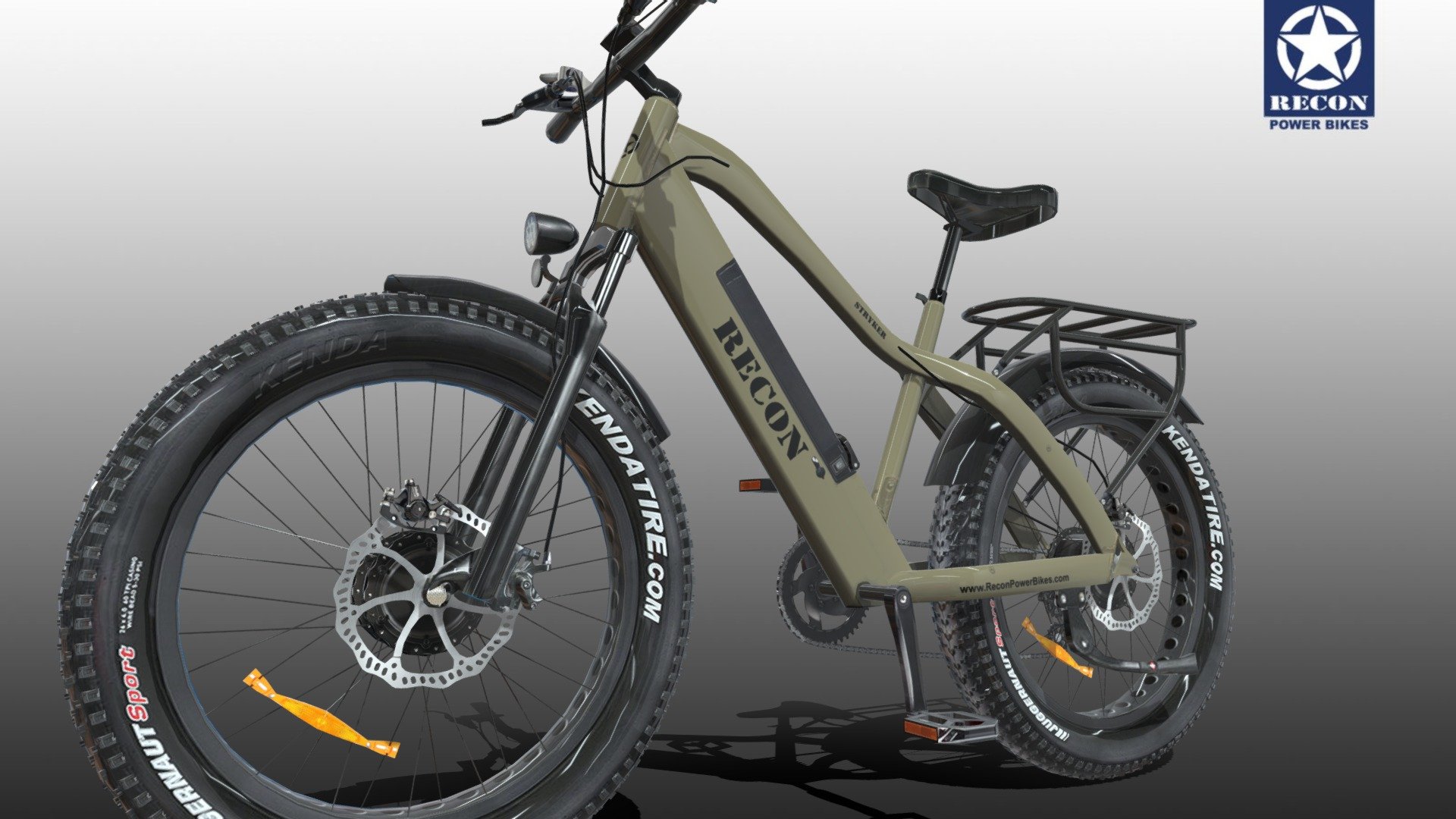 Recon Stryker AWD Ebike — Sketchfab embed 3D viewer