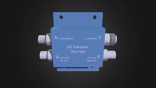 DC Extractor Tee (DET-25/40) 3D Model