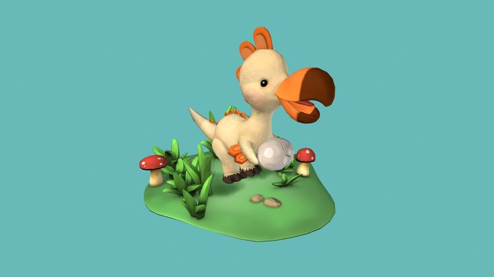 Kulu Ya Ku - Monster Hunter World 3D Model