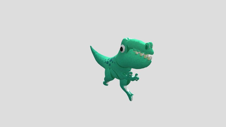 dinosaur walking 3D Model