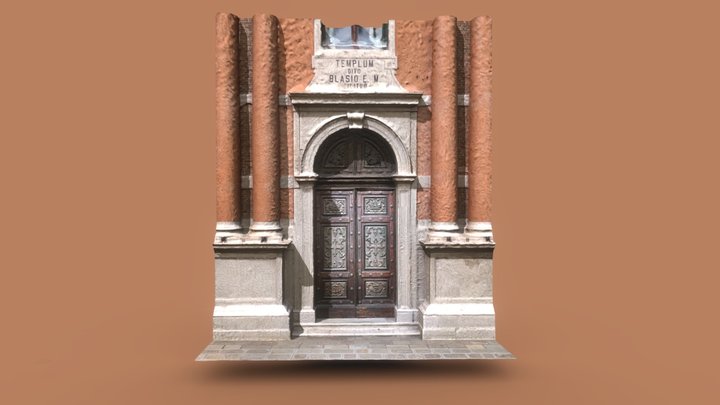 Venetian gate scan 3D Model