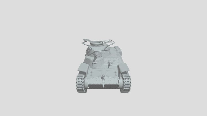 97tank 3D Model