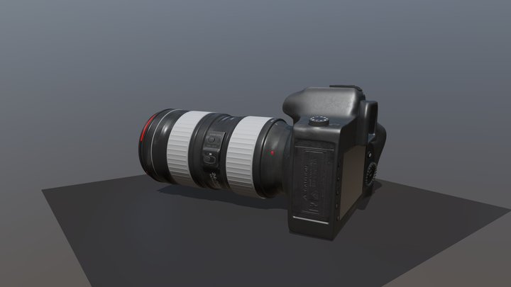 CANON DSLR CAMERA 3D Model