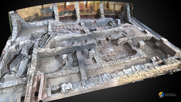 Bath of the Roman villa in Ahrweiler 3D Model