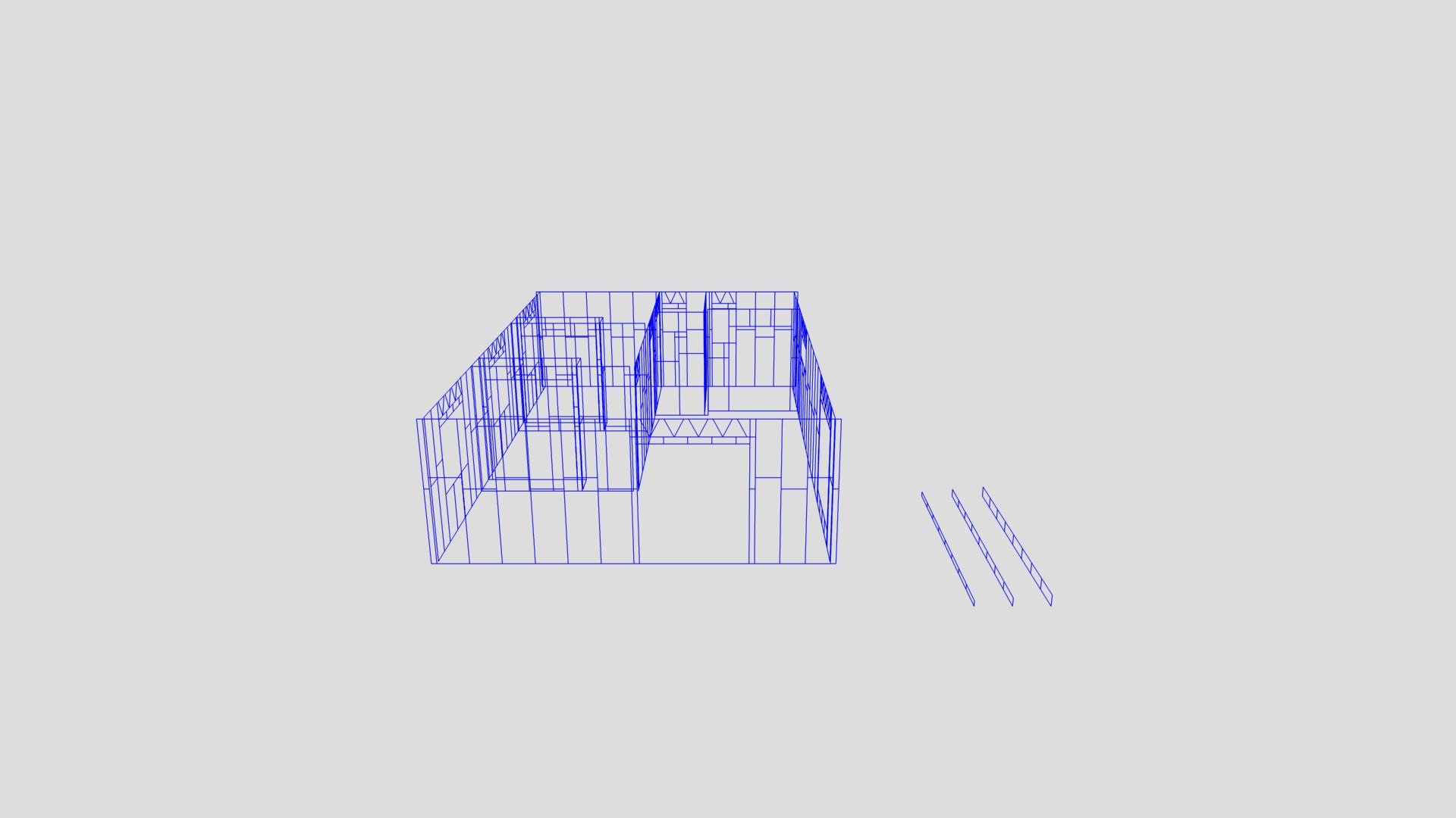 DC Granny Flat 8 - 3D Model