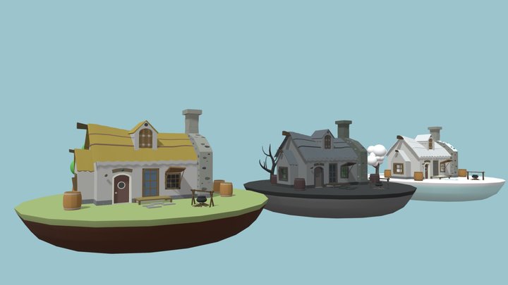Mood in model intothebeck 3D Model
