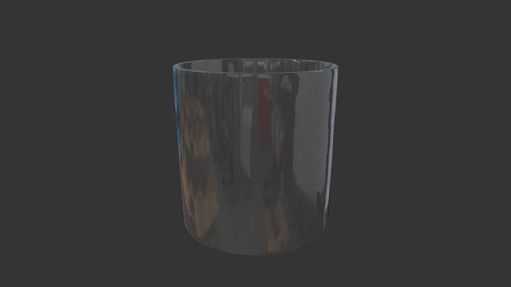 Glass 01 - Whisky Glass 3D Model
