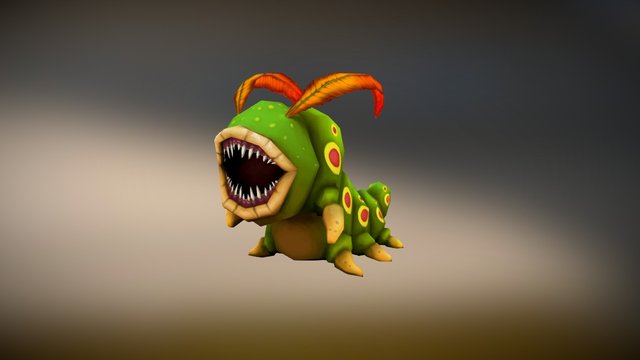 Caterkiller 3D Model