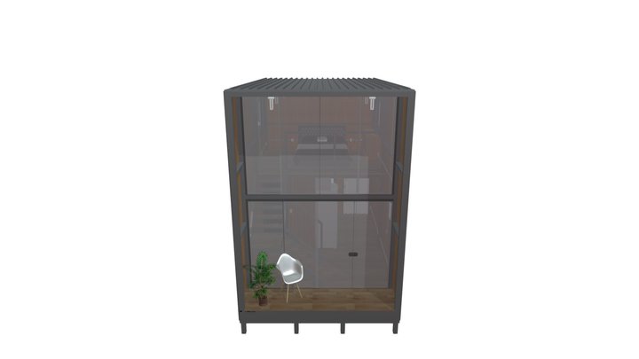 Lofit Modular 31m2 em Steel Frame 3D Model