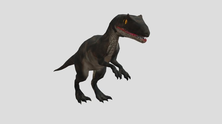 Brown Allosaurus