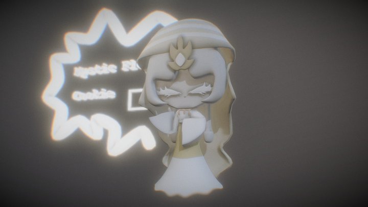 Mystic Flour Cookie |Cookie Run| 3D Model
