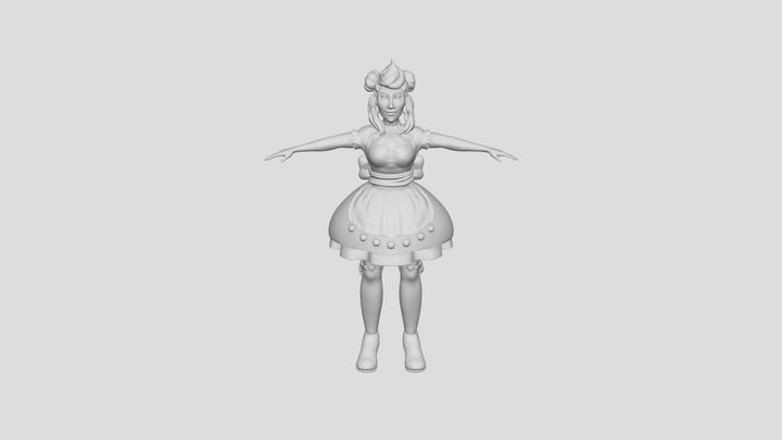 Sugar Model Finished 3D Model