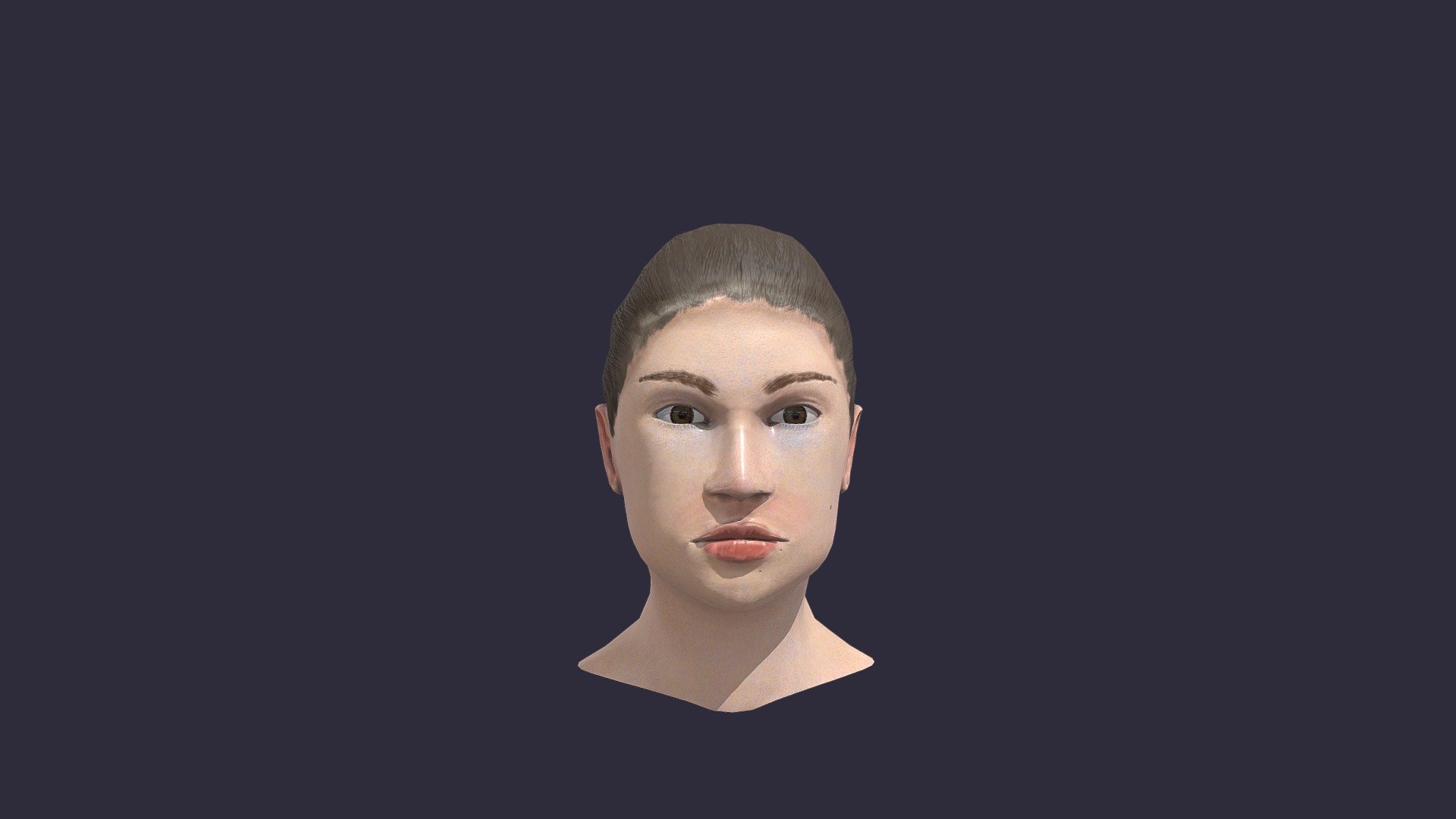 Head Bust 3D model by hdesauts [9b46216] Sketchfab