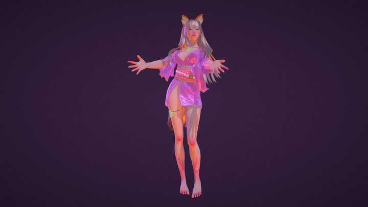 狐 3D Model