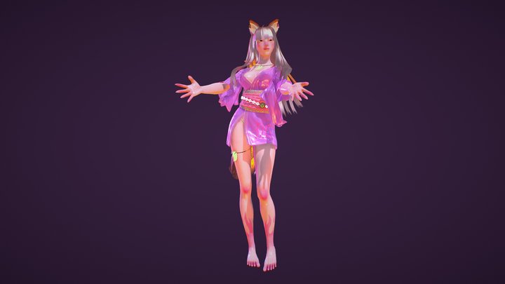 狐 3D Model