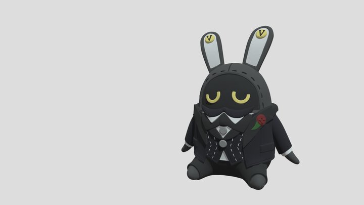 Zenless Zone Zero - Bangboo Butler 3D Model