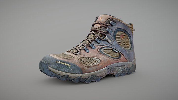Hiking Boot [derivative] – Free 3D Model STL