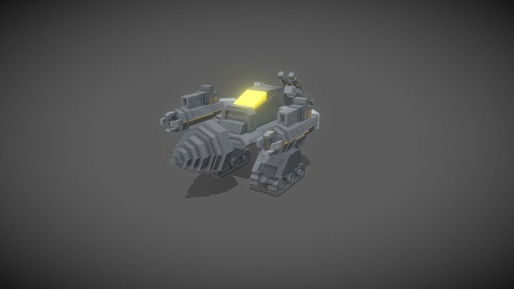 Robodrill Minecraft 3D Model