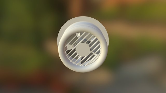 option D plastic screen is part of the RING 3D Model