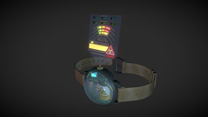 Crazy watch 3D Model