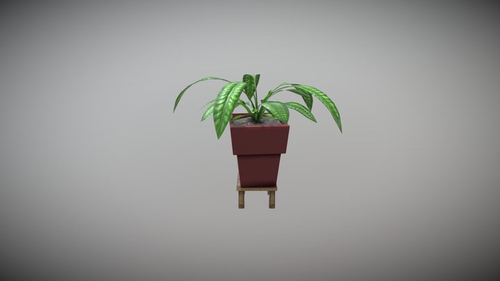 Interior plant 3D Model