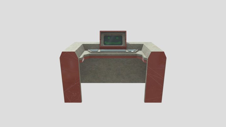 computer 3D Model