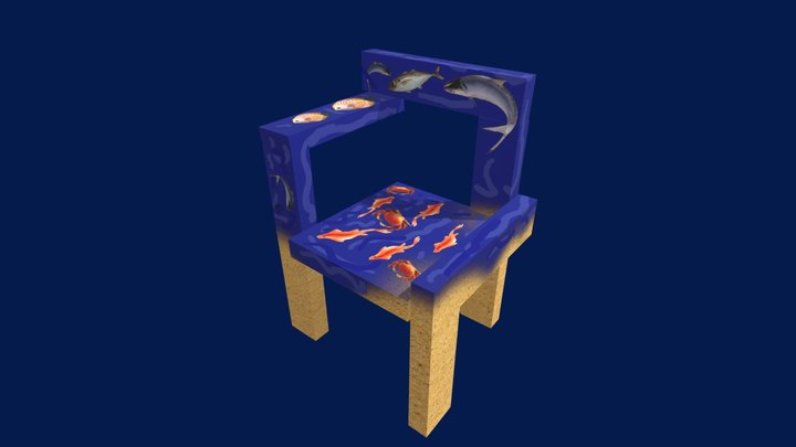 Alessio Serafini steltman chair 3D Model