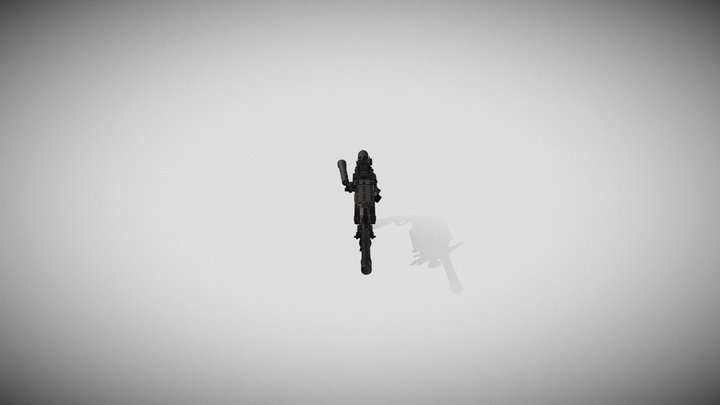 M249 3D Model