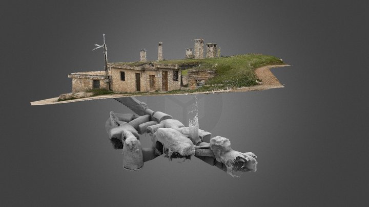 Bodegas de Baltanás (BIC), V.1, Palencia, Spain 3D Model