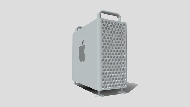 Apple Mac Pro 3D Model