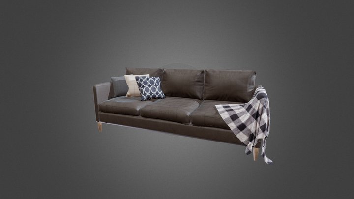 Sofa_low 3D Model