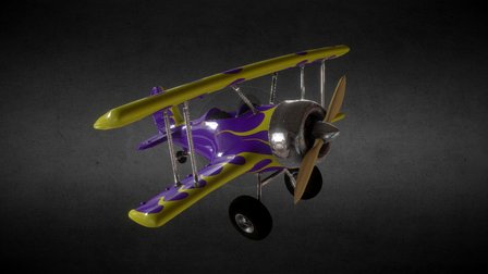 Toy plane 3D Model