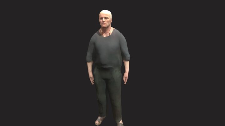 Mourad Standing Arguing – Gratis 3D-model STL