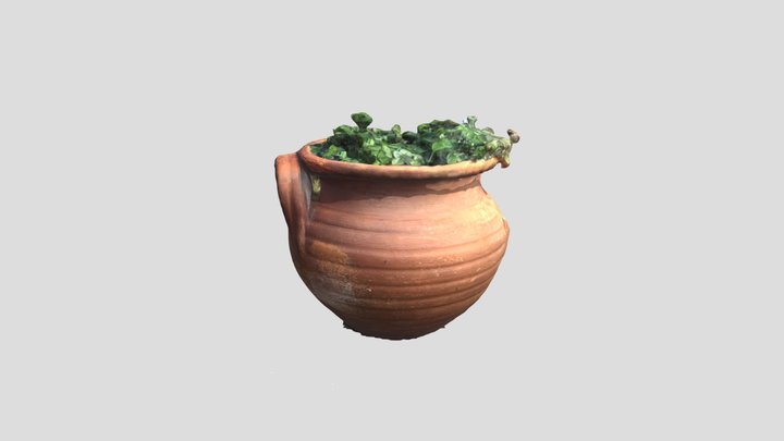 Clay Pot 3D Model