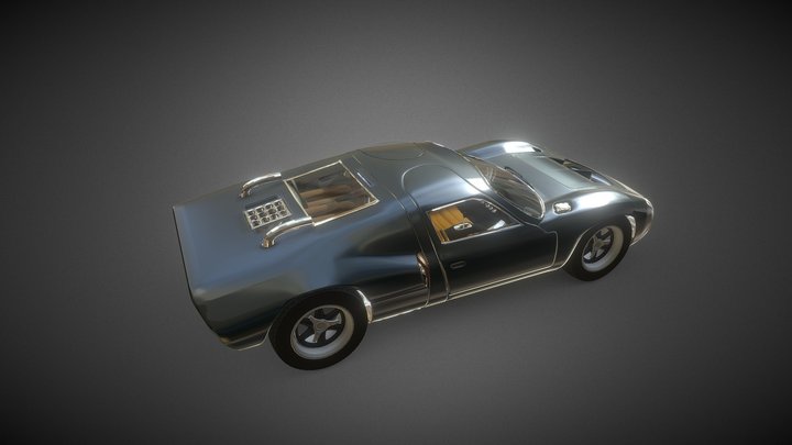ford gt40 3D Model