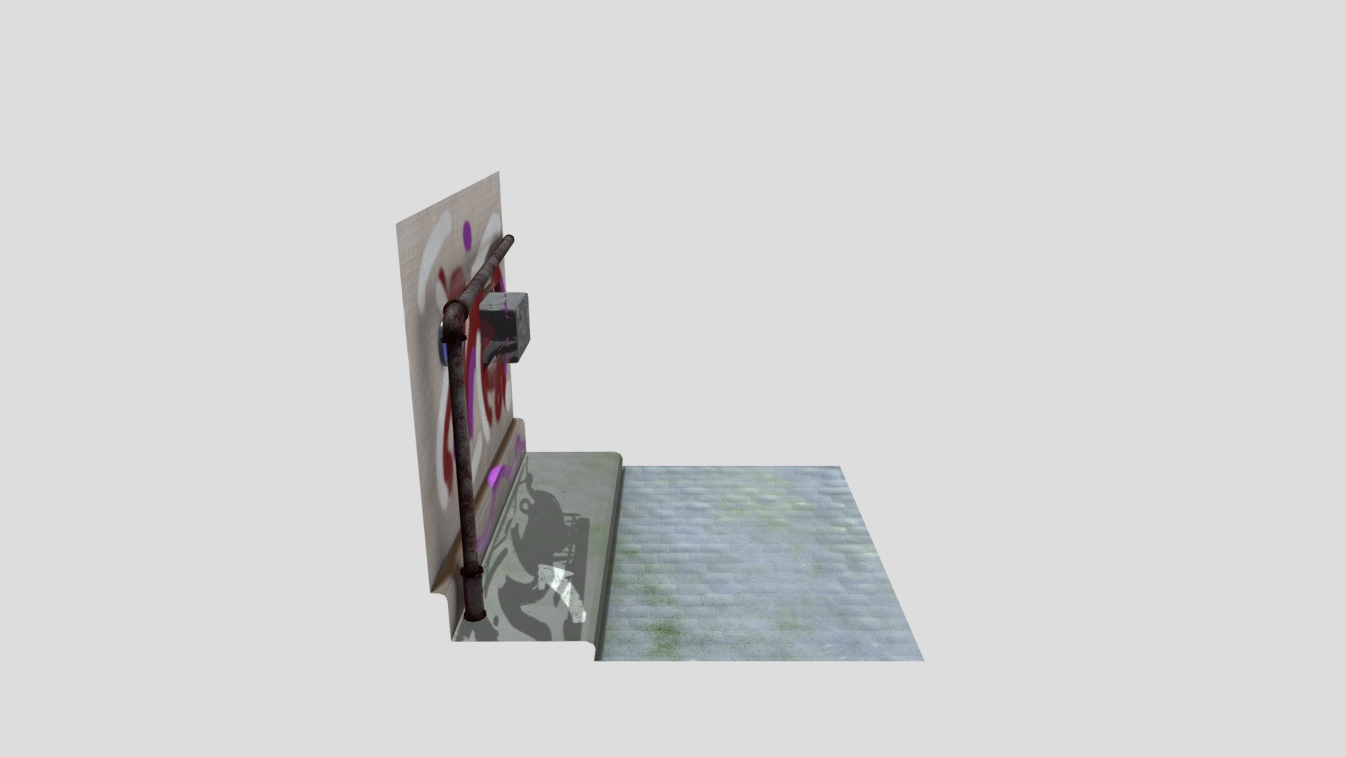 Alley — Sketchfab embed 3D viewer