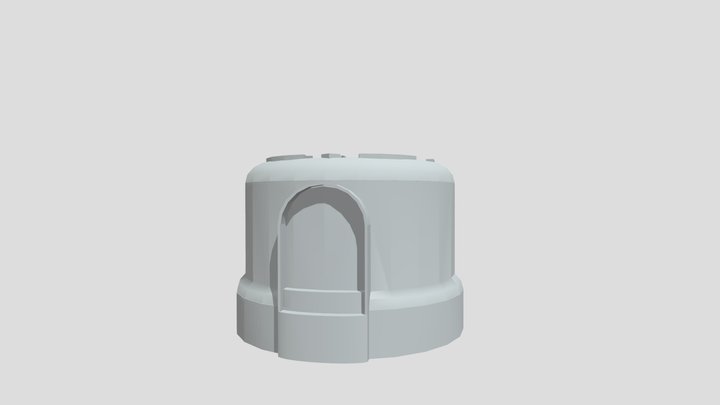 Realistic photocell 3D Model