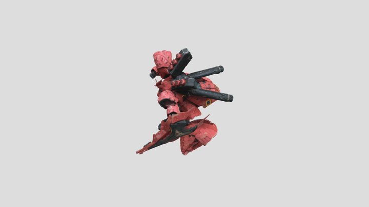 Rg Sazabi Test 3D Model