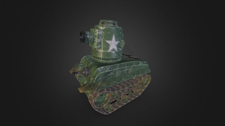 Tank 3D Model