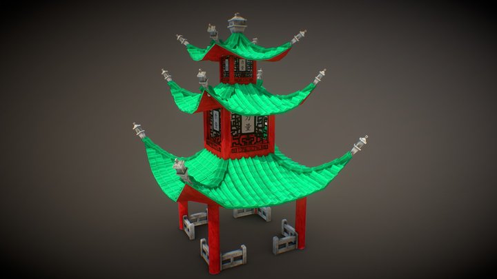 Pagoda 3D Model