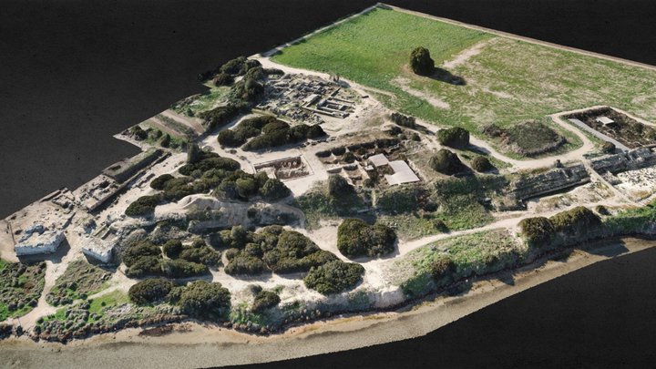 Motya, NE Quadrant 3D Model