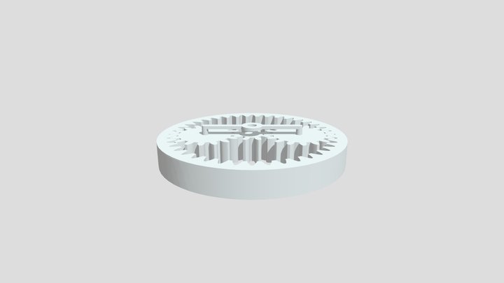 6:1 Planetary Gear 3D Model