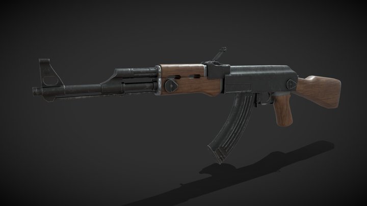 AK47 3D Model