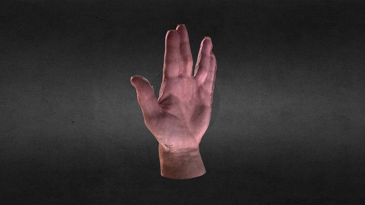 Live Long And Prosper 3D Model