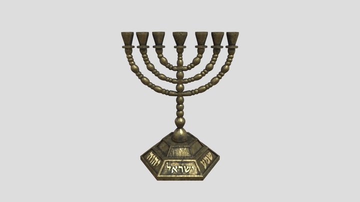 menorah 3D Model