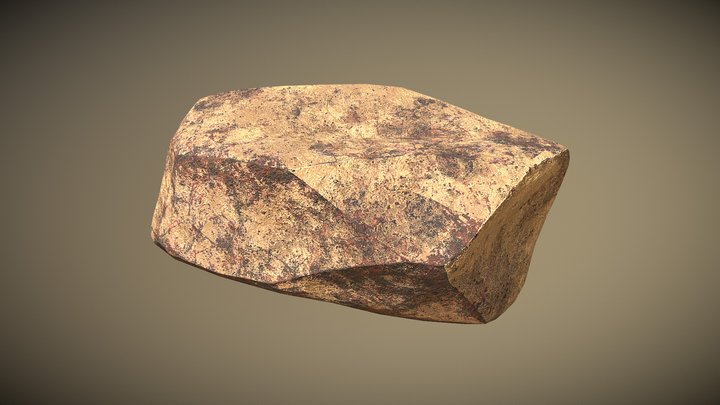 Stone 04 - Low Poly