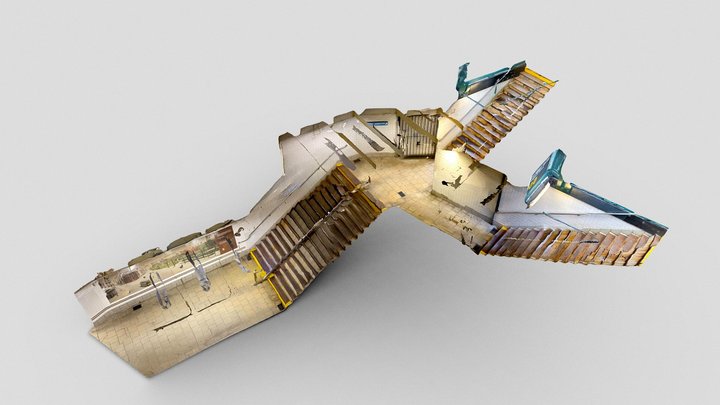 Day 103: 23rd street Subway stop – Free 3D Model STL