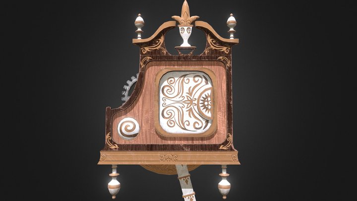 Clock House 3D Model