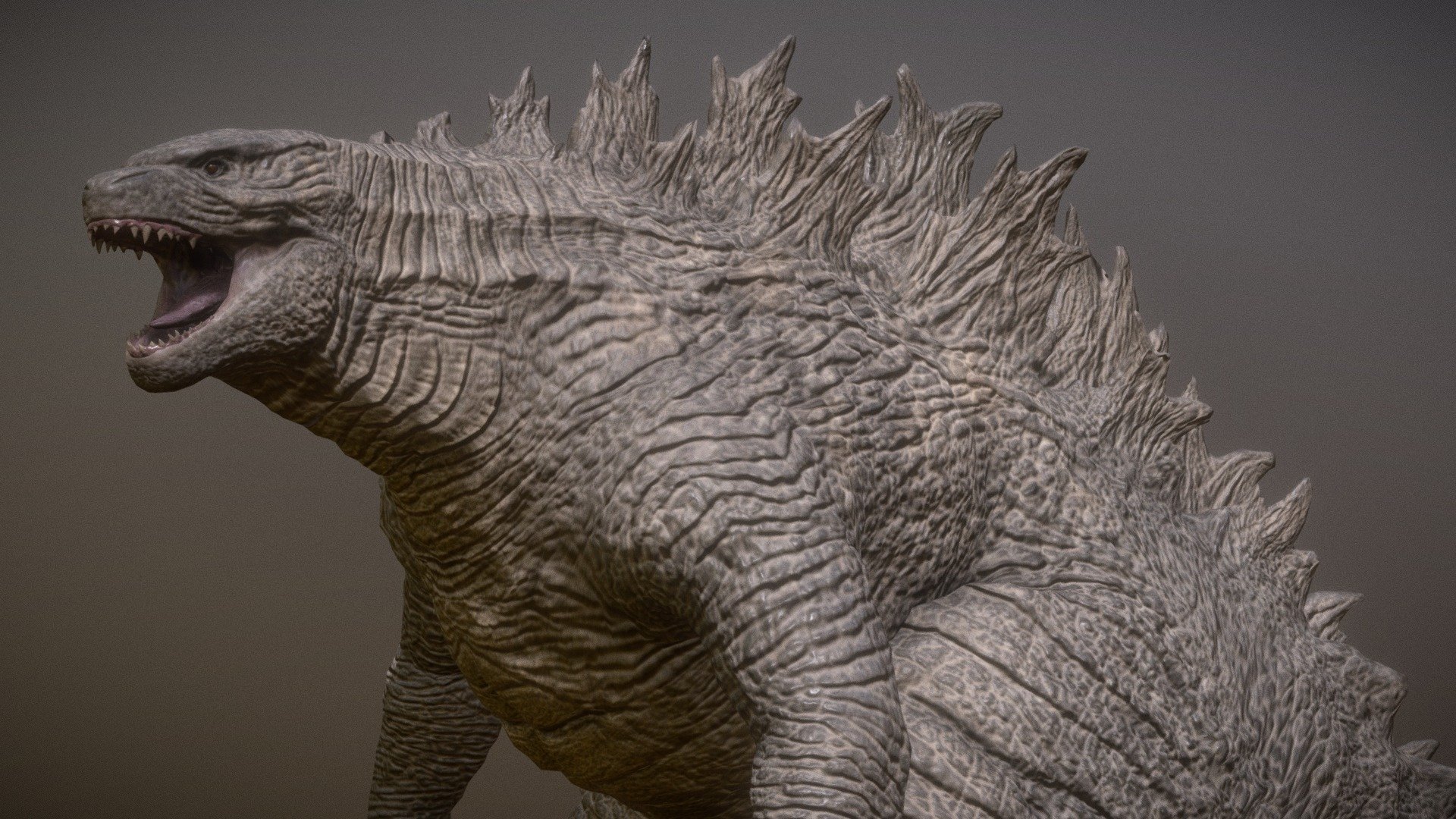 Godzilla 2021 - 3D model by Zerindo [9b57183] - Sketchfab